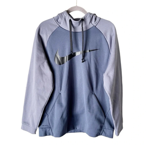 Nike Sweatshirt Men's Large Therma Swoosh Essential Pullover Hoodie - Picture 1 of 8